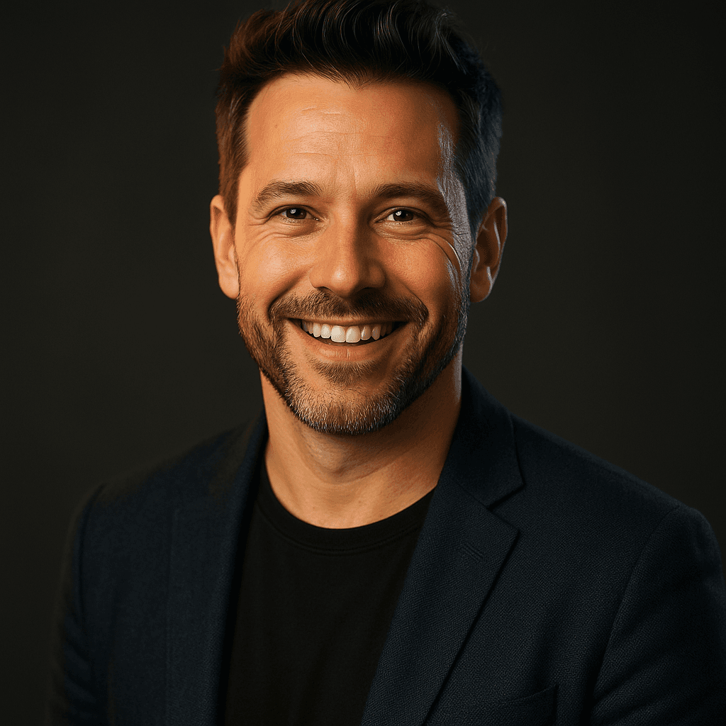 Portrait of Tomás, the growth advisor.